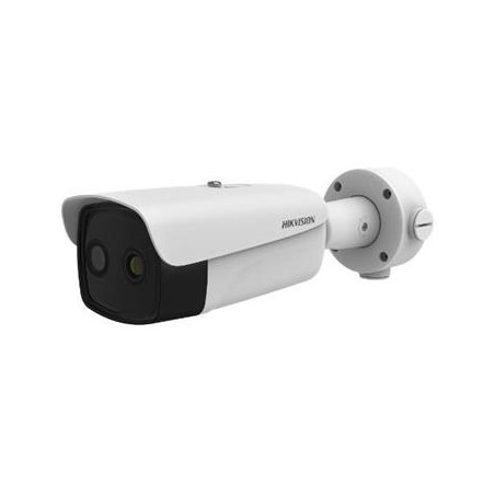 Hikvision IP termo-optická kamera, 640x512, PoE, AudioandAlarm, IP66, IK10, TVS 6000V, detekce ohně