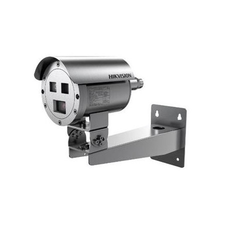 Hikvision Termo-optická nerezová IP bullet kamera s 3,5mm obj., 256x192, AudioandAlarm, IR 30, IP68,TVS 6000V