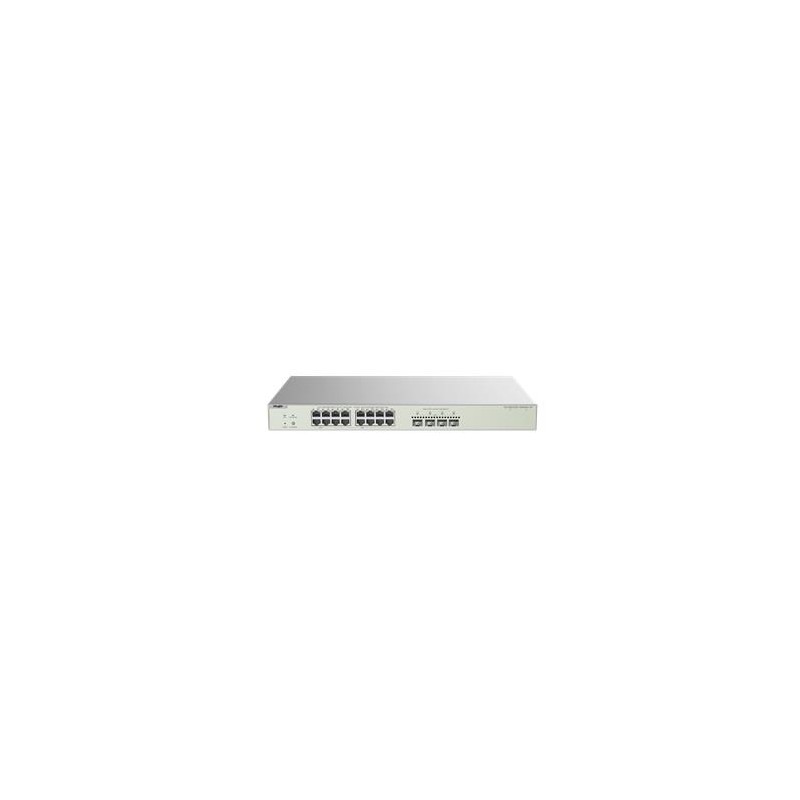 Reyee RG-NBS3300-16MG4XS-HP, 16-Port Muti-Gigabit Layer 2 Managed Switch with 4 x PoE++ Ports, 12 x PoE+ Ports, and 4 x