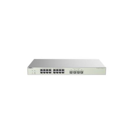 Reyee RG-NBS3300-16MG4XS-HP, 16-Port Muti-Gigabit Layer 2 Managed Switch with 4 x PoE++ Ports, 12 x PoE+ Ports, and 4 x