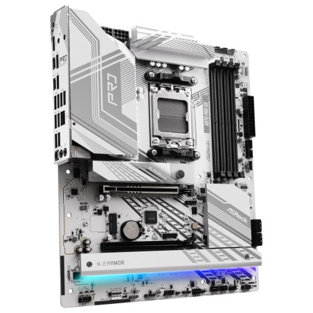 ASRock X870 Pro RS / AMD X870 / AM5 / 4x DDR5 DIMM / 3x M.2 / HDMI / USB-C / ATX
