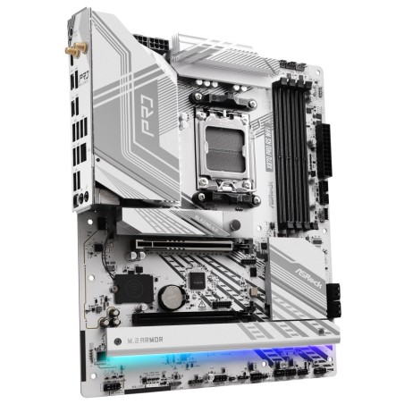 ASRock X870 Pro RS WiFi / AMD X870 / AM5 / 4x DDR5 DIMM / 3x M.2 / HDMI / USB-C / WiFi / ATX