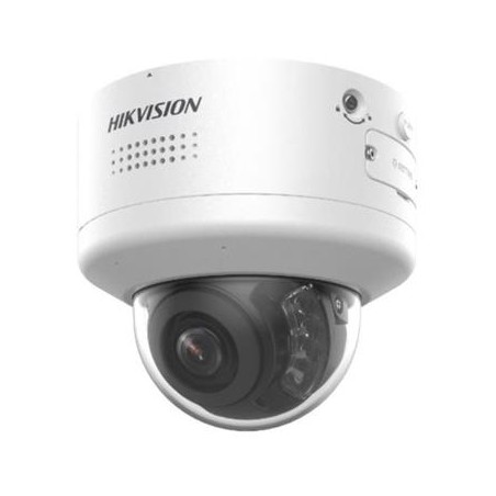 Hikvision 8MPix IP PTRZ AcuSense Dome kamera IR 40m, Audio, Alarm, blikač, IK10