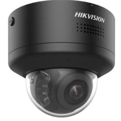 Hikvision 8MPix IP PTRZ AcuSense Dome kamera IR 40m, Audio, Alarm, blikač, IK10, černá