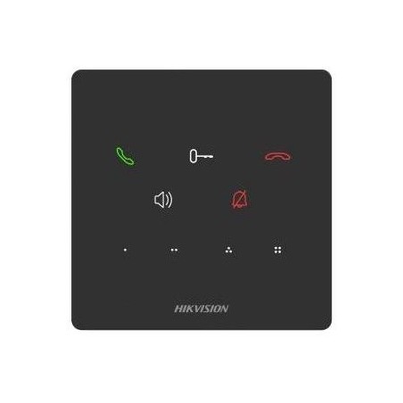 Hikvision Vnitřní dotyková IP Audio stanice bez obrazovky, PoE, alarm