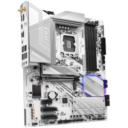 ASRock Z890 Pro RS WiFi White / Intel Z890 / LGA1851 / 4x DDR5 / 4x M.2 / HDMI / DP / 2x Thunderbolt 4 / WiFi / ATX