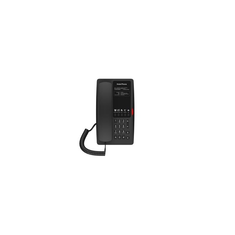 Fanvil H4 hotelový SIP telefon, černý