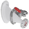 RF elements Asymetrická Horn Wideband anténa, 6/5 GHz, 15dBi, 90°