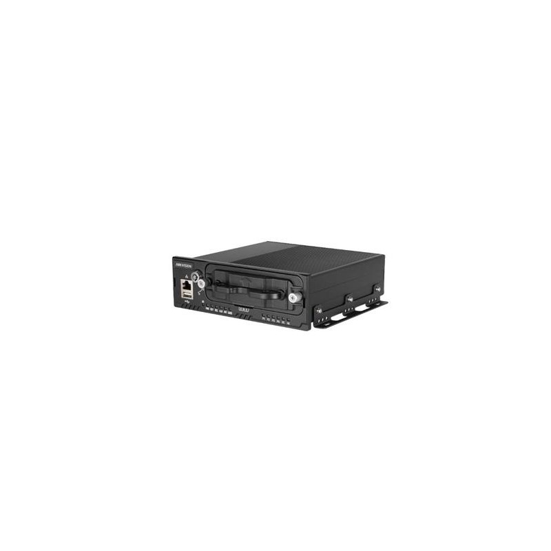Hikvision 4+4 kanálový mobilní NVR, 2x HDD/ SSD, Audio, VGA, GPS AEMN5043(1TSSD)(M12)