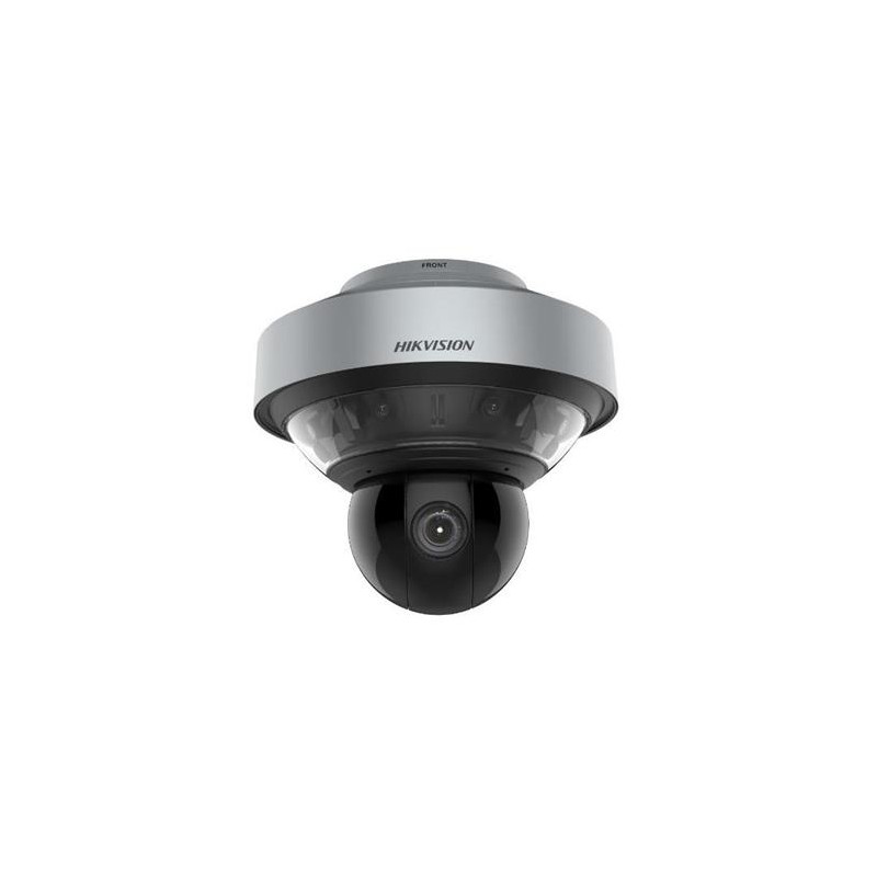 Hikvision 32 Mpix PanoVU 180° panoramatická + 8 MPix PTZ kamera, Laser 500m, Audio, Alarm, IK10