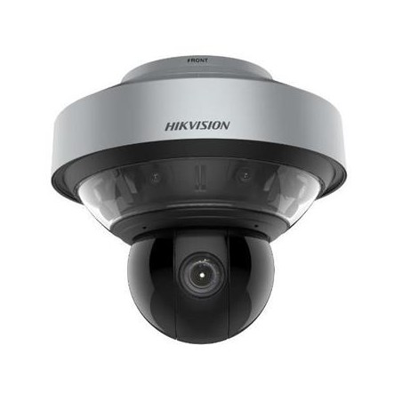 Hikvision 64 Mpix PanoVU 360° panoramatická + 8 MPix PTZ kamera, Laser 500m, Audio, Alarm, IK10