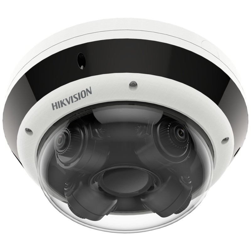 Hikvision 4x5MPix IP Dome PanoVu PTRZ kamera IR 30m, Audio, Alarm,IP67, IK10