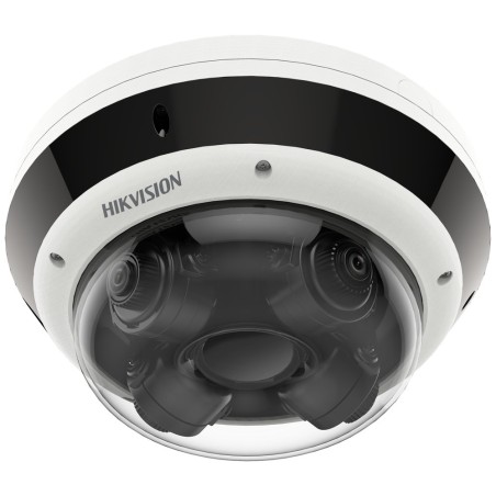 Hikvision 4x5MPix IP Dome PanoVu PTRZ kamera IR 30m, Audio, Alarm,IP67, IK10