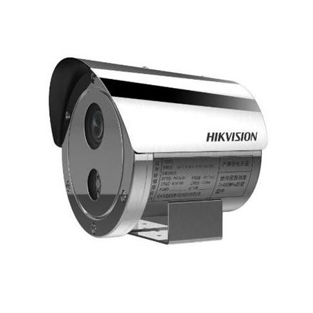 Hikvision 4Mpix IP nerezová bullet kamera do výbušného prostredí, obj. 2.8-12mm, IR 50m, IP68, IK08