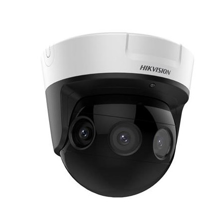 Hikvision 8MPix IP Dome PanoVu kamera IR 20m, Audio, Alarm, PoE, IP67, IK10, 4x obj. 2,8mm