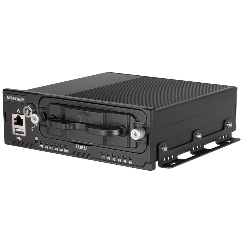 Hikvision 4+4 kanálový mobilní NVR, 2x HDD/ SSD, Audio, VGA, GPS AEMN5043(RJ45)