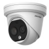 HikvisionIP Termo-optická Turret kamera obj. 6,2mm, IR/LED 15/30m, PoE+, Audio, Alarm, Blikač, IP67