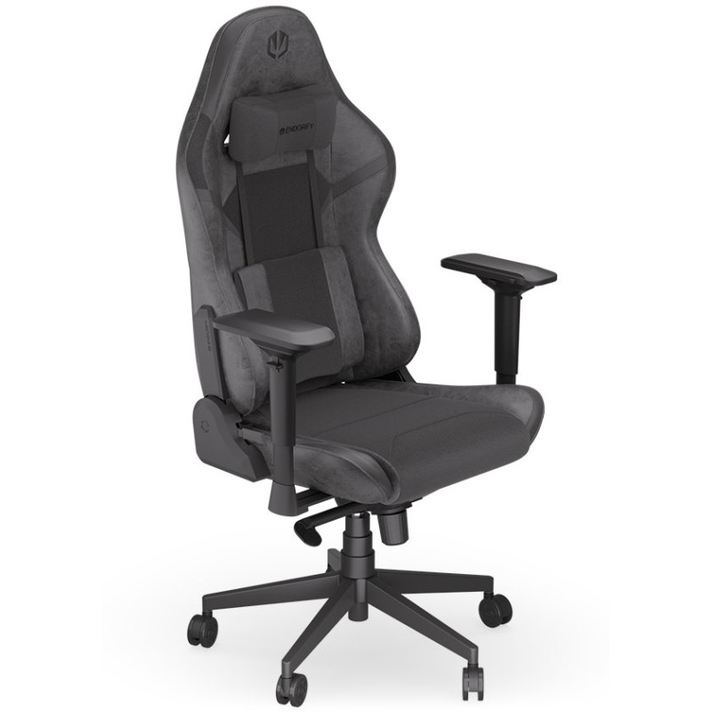 Endorfy herní židle Scrim BK textil/kůže