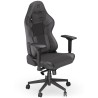 Endorfy herní židle Scrim BK textil/kůže