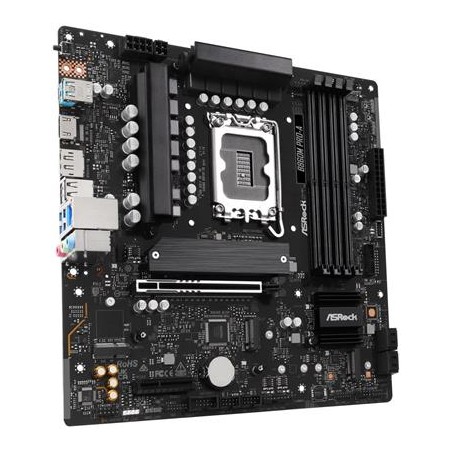ASRock B860M Pro-A / Intel B860 / LGA1851 / 4x DDR5 / 3x M.2 / HDMI / DP / USB-C / mATX