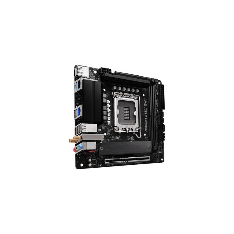 ASRock B860I WiFi / Intel B860 / LGA1851 / 2x DDR5 / 2x M.2 / HDMI / DP / USB-C / WiFi / Mini-ITX