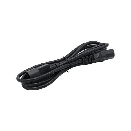 XtendLan Kabel síťový prodlužovací-redukce, IEC320 C14 - C13, 1,8m, černý