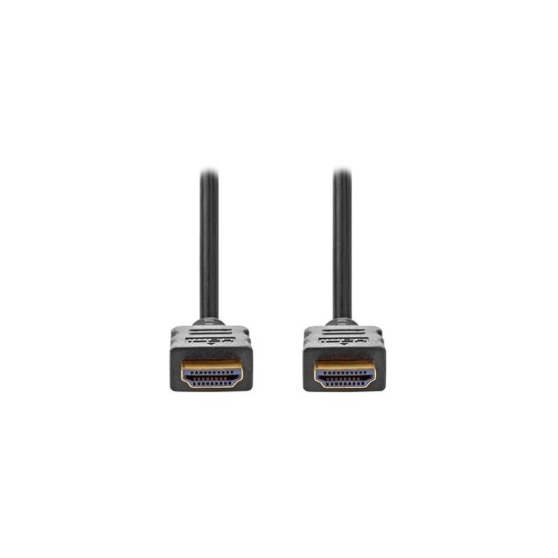 NEDIS High Speed HDMI 2.0 kabel s ethernetem/ 4K@60Hz/ zlacené konektory HDMI-HDMI/ černý/ bulk/ 20m