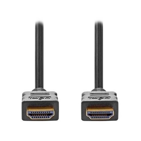 NEDIS High Speed HDMI 2.0 kabel s ethernetem/ 4K@60Hz/ zlacené konektory HDMI-HDMI/ černý/ bulk/ 20m