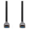 NEDIS aktivní optický High Speed HDMI 2.0 kabel s ethernetem/ 4K@60Hz/ zlacené konektory HDMI-HDMI/ černý/ BOX/ 30m