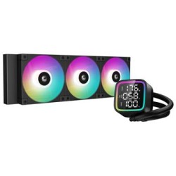 DEEPCOOL vodní chladič LD360 / 3x120 mm PWM ARGB fan / display / černý RLD360BKMSNG1