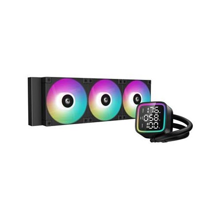 DEEPCOOL vodní chladič LD360 / 3x120 mm PWM ARGB fan / display / černý RLD360BKMSNG1