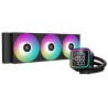 DEEPCOOL vodní chladič LD360 / 3x120 mm PWM ARGB fan / display / černý RLD360BKMSNG1