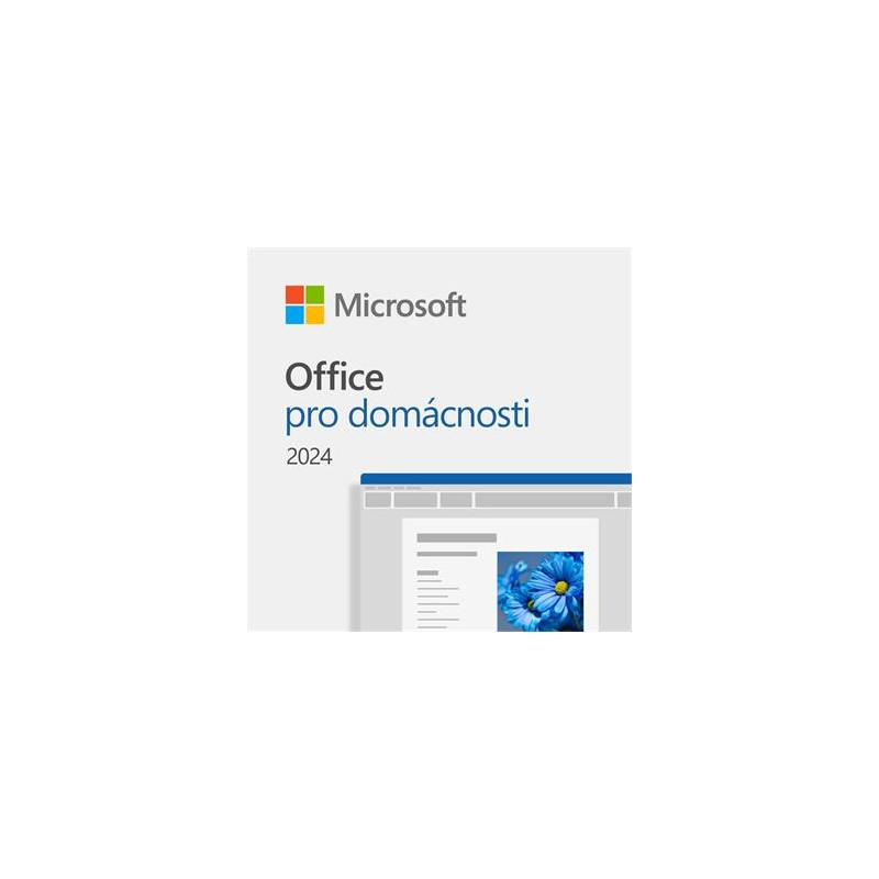 Elektronická licence: MICROSOFT Office 2024 pro studenty a domácnosti / D-OEM OA3/ DA/ pouze s PC HAL3000