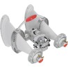 RF elements Asymetrická Horn Wideband anténa 4x4 MIMO, RSMA, 5/6GHz, 17dBi, 60°