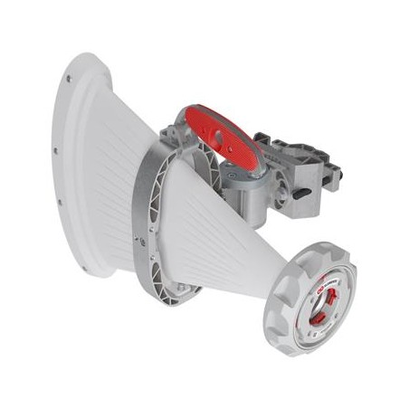 RF elements Asymetrická Horn Wideband anténa, 5/6GHz, 16dBi, 60°