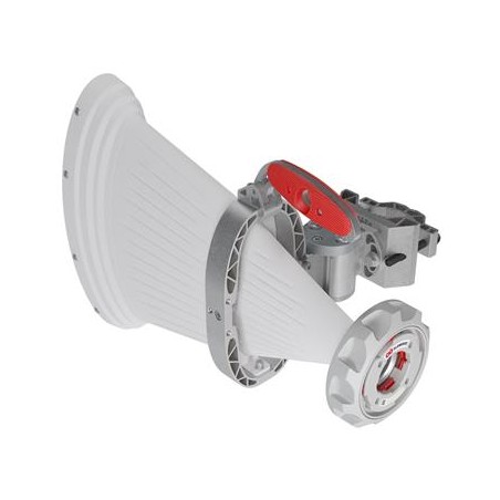 RF elements Asymetrická Horn Wideband anténa, 5/6GHz, 18,5dBi, 45°