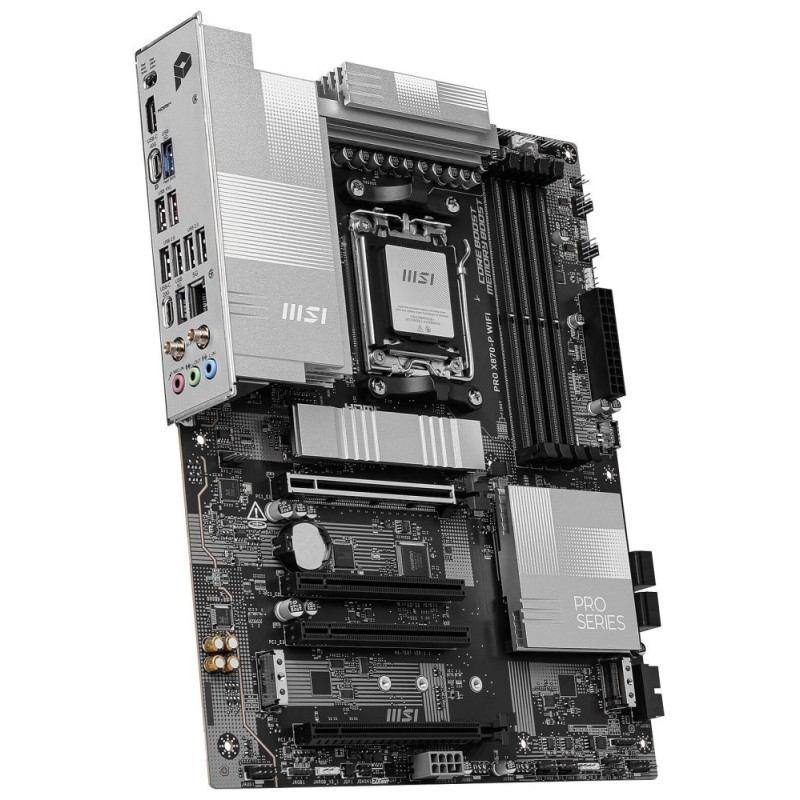 OPRAVENÉ - MSI PRO X870-P WIFI / AMD X870 / AM5 / 4x DDR5 / 3x M.2 / HDMI / DP / USB-C / WiFi / ATX