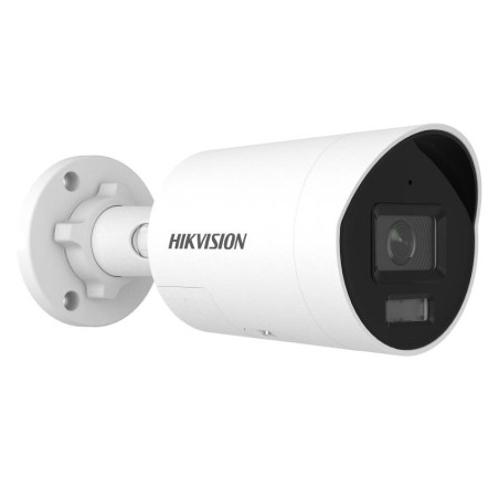 Hikvision 8MPix IP Bullet Smart Hybrid Light AcuSense kamera LED/IR 30m, WDR 130dB, IP67, blikač