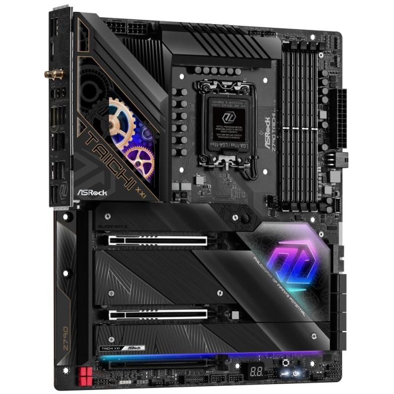 OPRAVENÉ - ASRock Z790 Taichi / Intel Z790 / LGA1700 / 4x DDR5 / 5x M.2 / HDMI / Thunderbolt / USB-C / WiFi / EATX