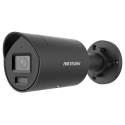 Hikvision 4MPix IP Bullet Smart Hybrid Light AcuSense kamera LED/IR 40m, WDR 130dB, IP67, blikač, černá