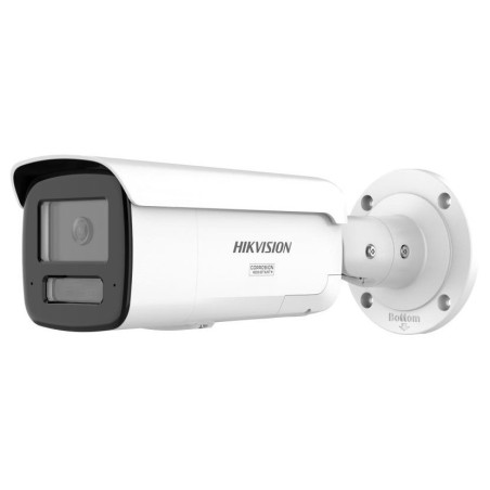 Hikvision 4MPix IP Bullet Hybrid ColorVu AcuSense kamera LED/IR 60m, WDR 130dB, Audio, Alarm, IP67, blikač