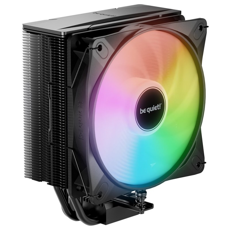 Be quiet! chladič CPU PURE ROCK 3 LX / 120mm PWM ARGB fan / 4xheatpipe / stříbrný