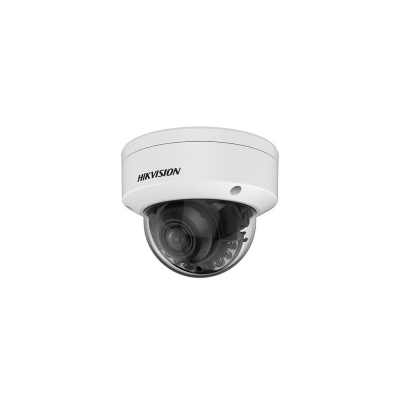 Hikvision 6MPix IP Dome Hybrid ColorVu AcuSense kamera LED/IR 40m, WDR 130dB, Audio, Alarm, IP67, IK10