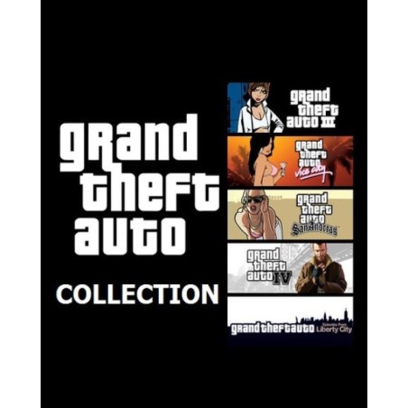 Grand Theft Auto Collection – hra pro PC (elektronická licence)