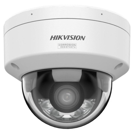 Hikvision 4MPix IP Dome Hybrid ColorVu AcuSense kamera LED/IR 30m,WDR 130dB,Audio,Alarm,IP67,IK10