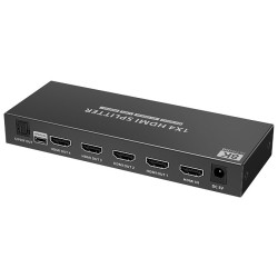 XtendLan HDMI distribucní rozbocovac, 1 vstup / 4 výstupy, 8k@60Hz