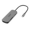 ACER 7in1 Type-C dongle: 1x HDMI (až 8K@30Hz), 3x USB-A 3.2 Gen1 (5Gbps Data Transfer), 1x SD 3.0, 1x microSD, 1x USB-C (Power