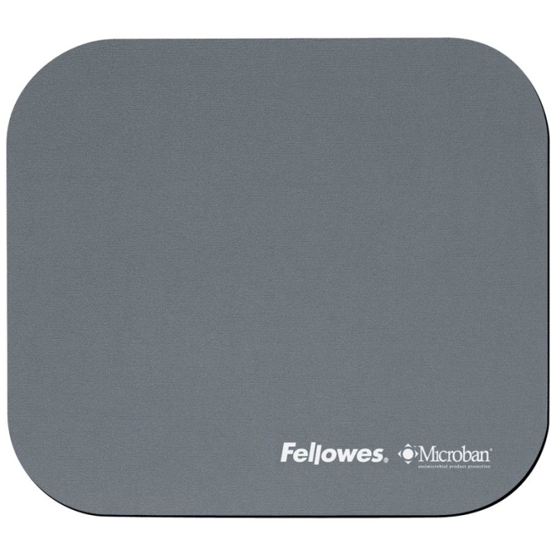 FELLOWES podložka pod myš Microban stříbrná