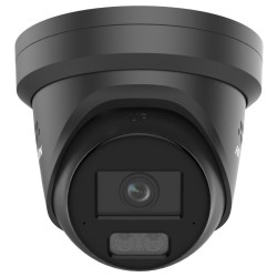 Hikvision 8MPix IP Turret Hybrid ColorVu AcuSense kamera LED/IR 30m,WDR130dB,audio,alarm,IP67,blikac, černá