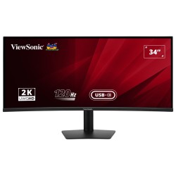 ViewSonic VA3420C '34" 21:9, 3440 x 1440,SuperClear® IPS zakřivený monitor, 120Hz, 2 HDMI, DP, USB, USB-C 96W, speakers